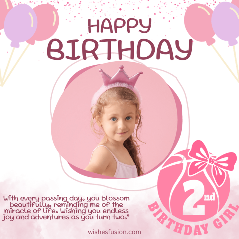 2nd birthday wishes for daughter