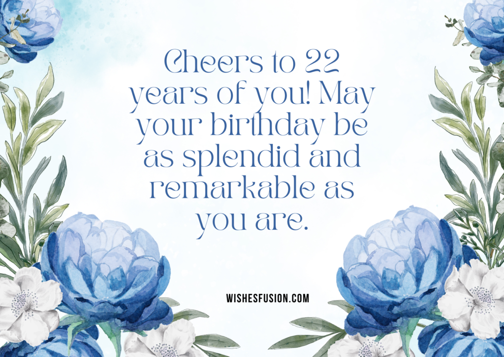 22nd Birthday quotes For Sister