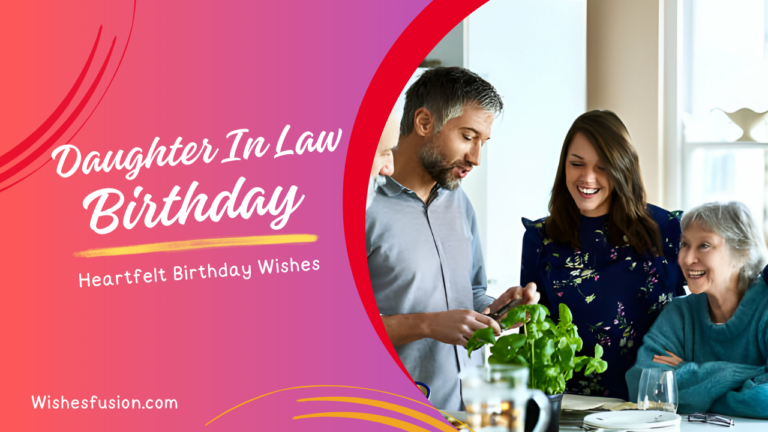 Birthday Wishes For Daughter In Law