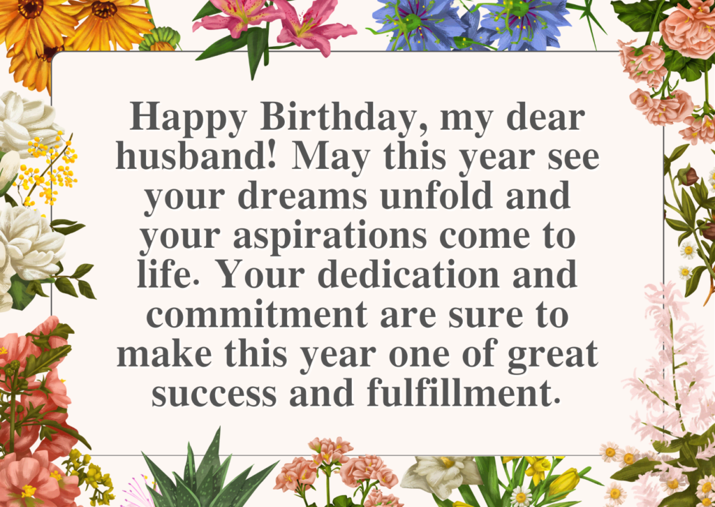 150 + Happy Birthday Wishes For Husband on is Special Day