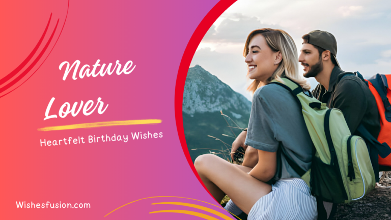 Birthday Wishes For Nature Lover