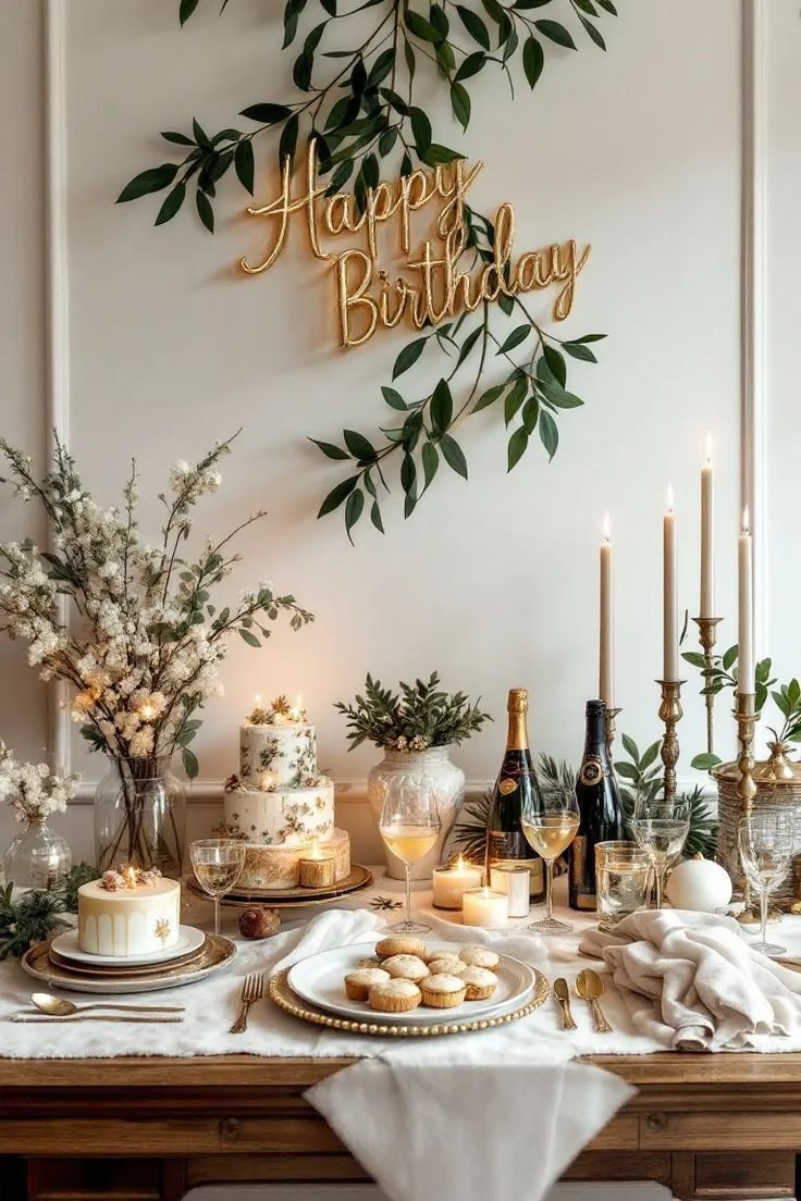 Transform Any Birthday Dinner with These Elegant & Easy Table Decor Ideas