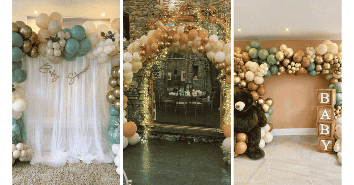 Baby Shower Balloon Arch Ideas
