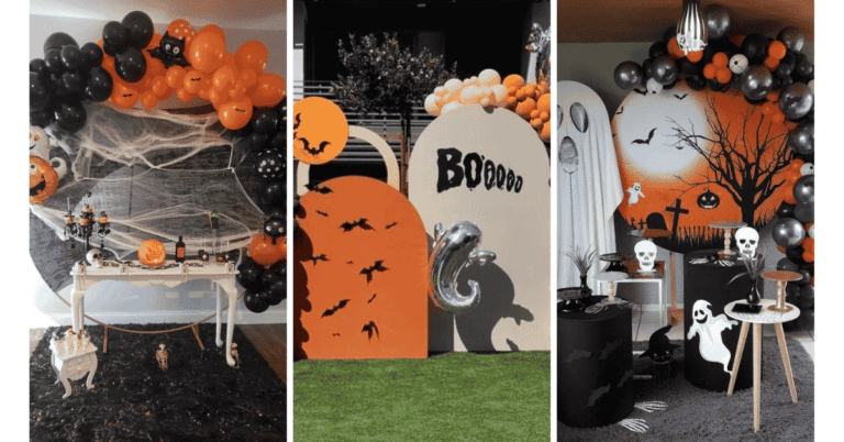 Halloween Party Background Ideas