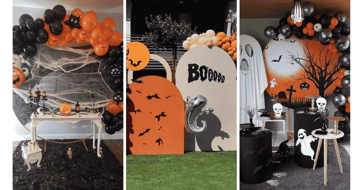 Halloween Party Background Ideas