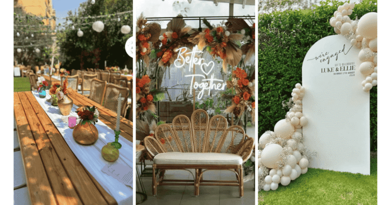 Backyard Engagement Party