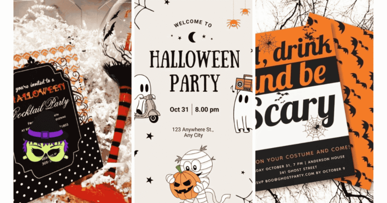 Halloween invitation