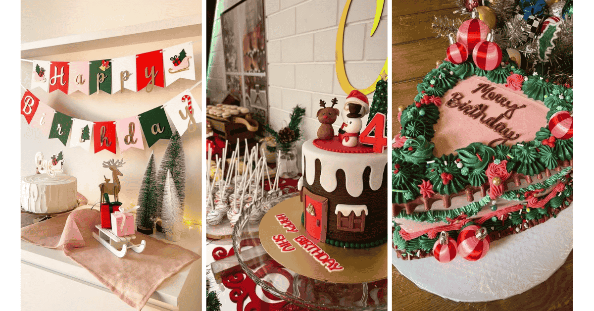 Christmas Themed Birthday Party Ideas