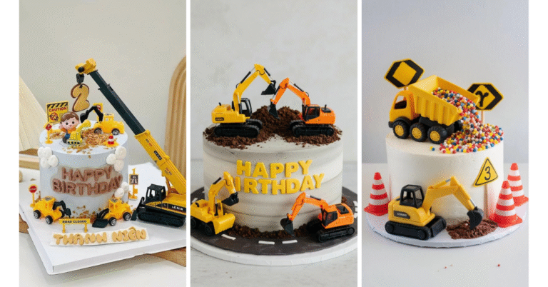 Construction Birthday Cake Ideas
