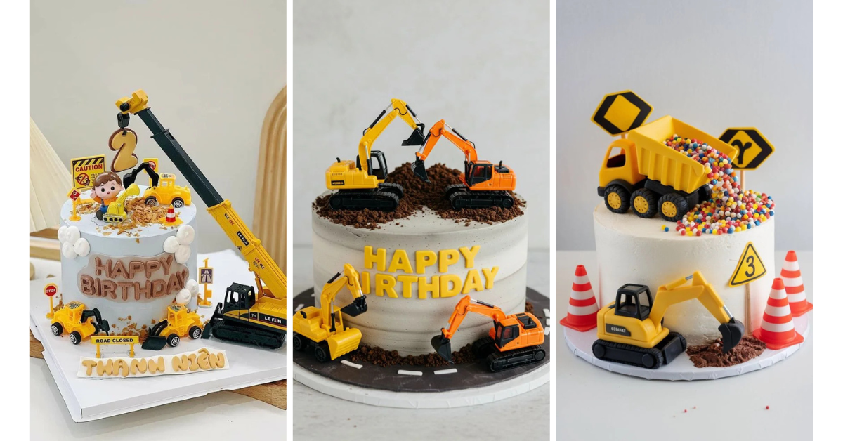 Construction Birthday Cake Ideas