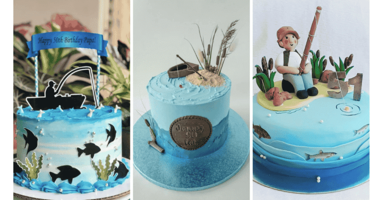 Fishing Birthday Cake