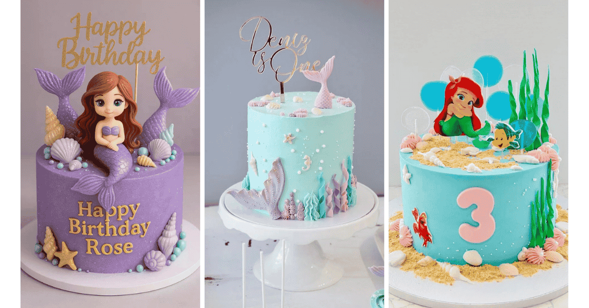 Magical Mermaid Birthday Cake Ideas