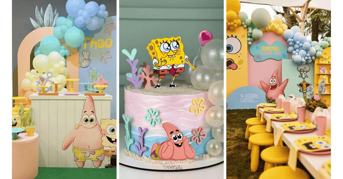 SpongeBob Themed Birthday Party Ideas