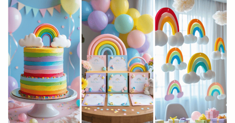 Rainbow Baby Shower Ideas