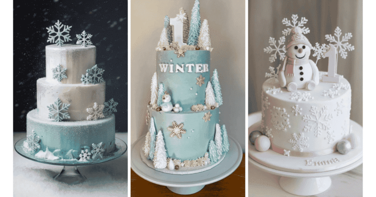 Winter Birthday Cake Ideas