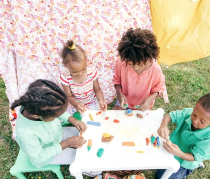 kids tea party activity