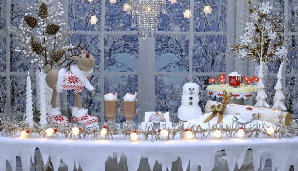 winter wonderland january birthday party idea