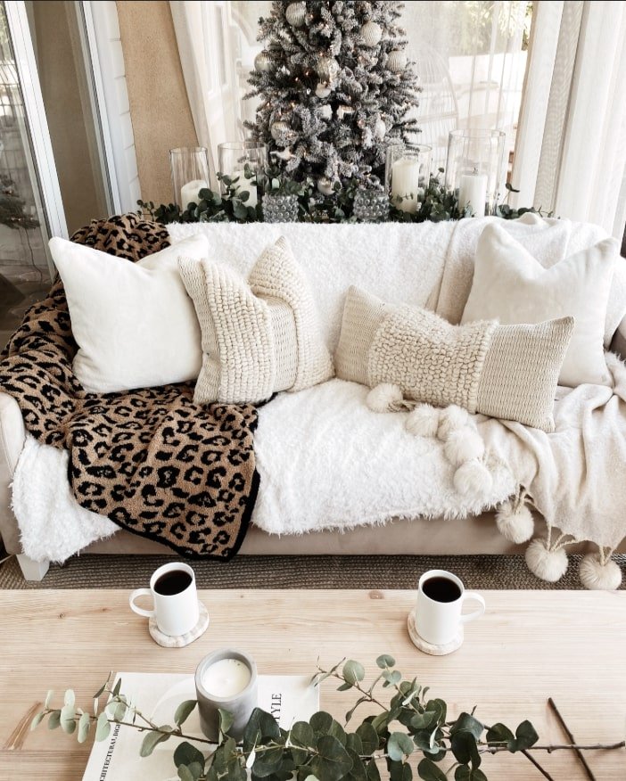 cozy watch party idea