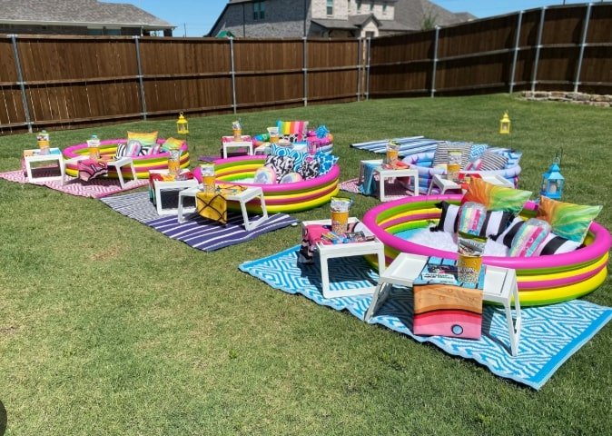 An Outdoor Movie Night Party