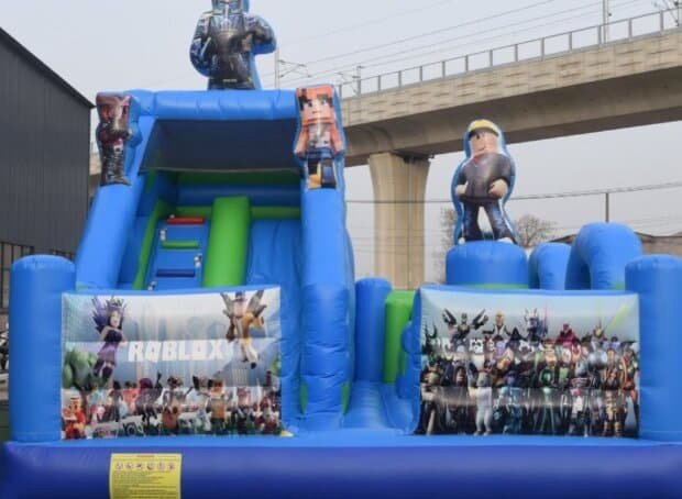Roblox Birthday Party Ideas obstacle course
