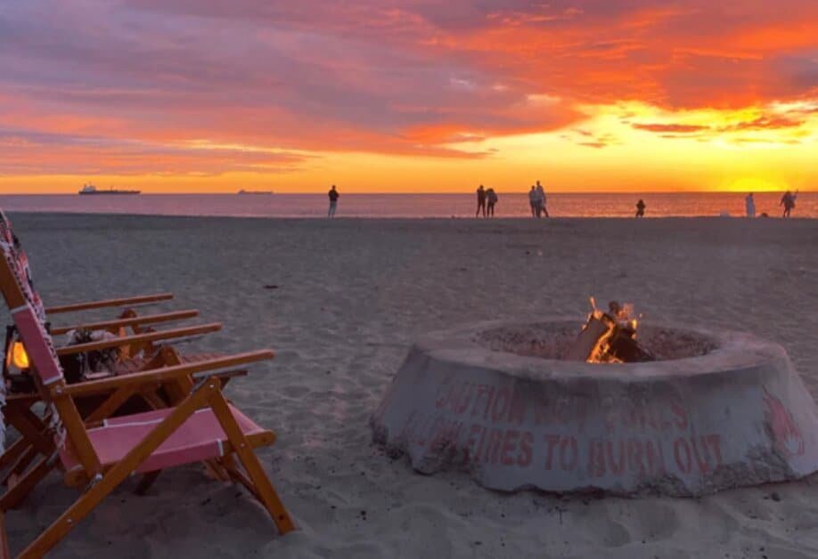 Sunset Soirée Party Ideas, boho beach fire bash
